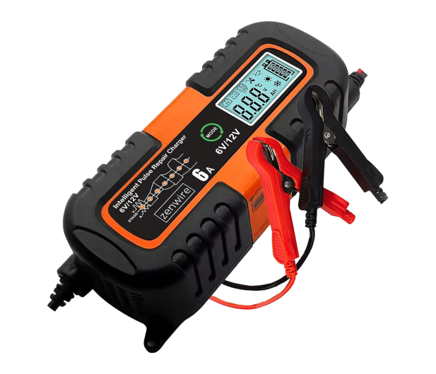 Zenwire Ładowarka Akumulatorów Samochodowych AGM 6V 12V JMD-6 - 1604683 - zdjęcie